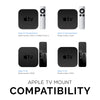 Apple TV 4K & HD selbstklebende Wand- & TV-Halterung – keine Schrauben oder Unordnung