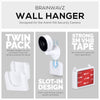 2er-Pack Wandhalterung für Arenti IN1 Überwachungskamera-Wandhalterung, Klebehalter, einfach zu installierende Halterung, keine Schrauben oder Bohren