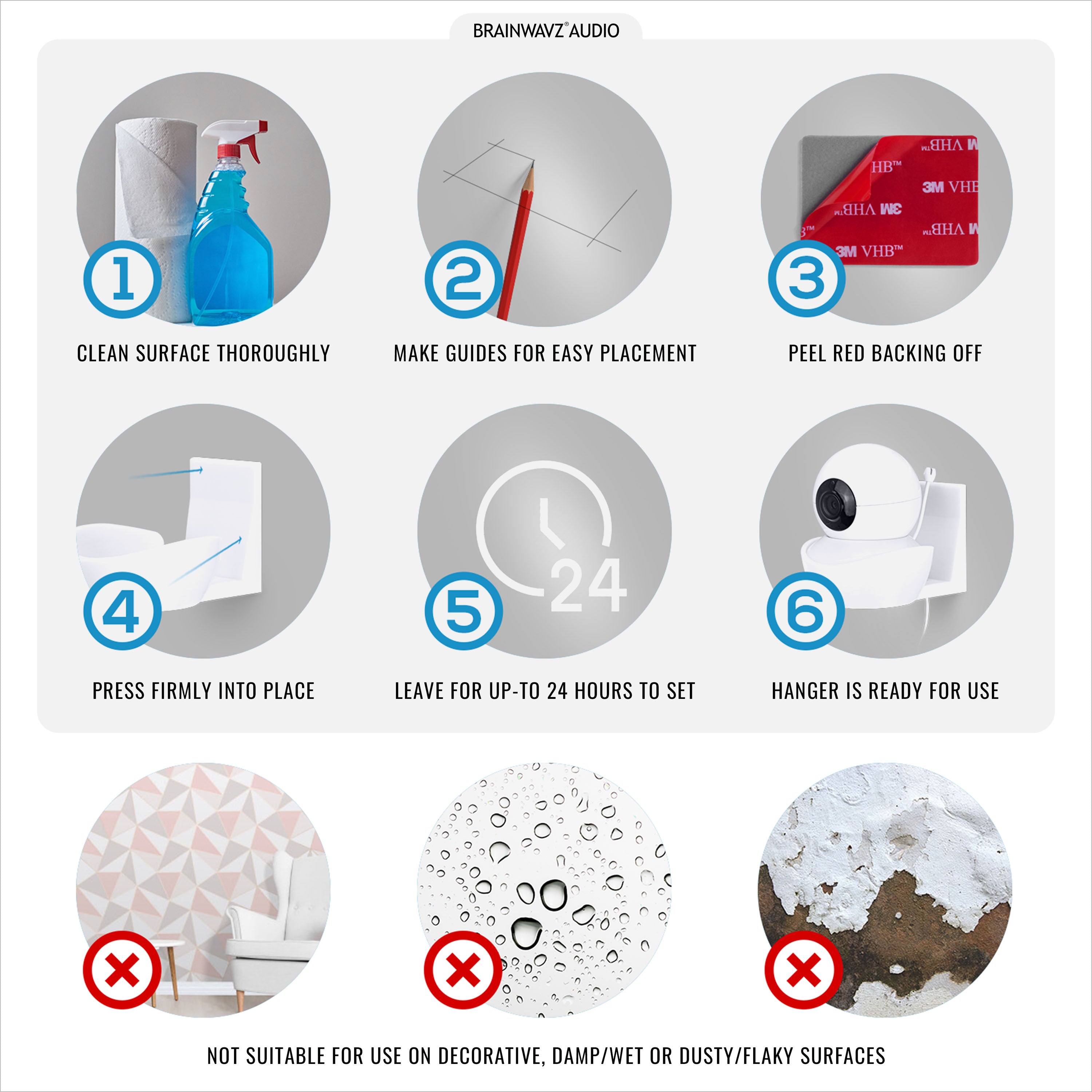 Eufy SpaceView Baby Monitor Mount For E110/E210