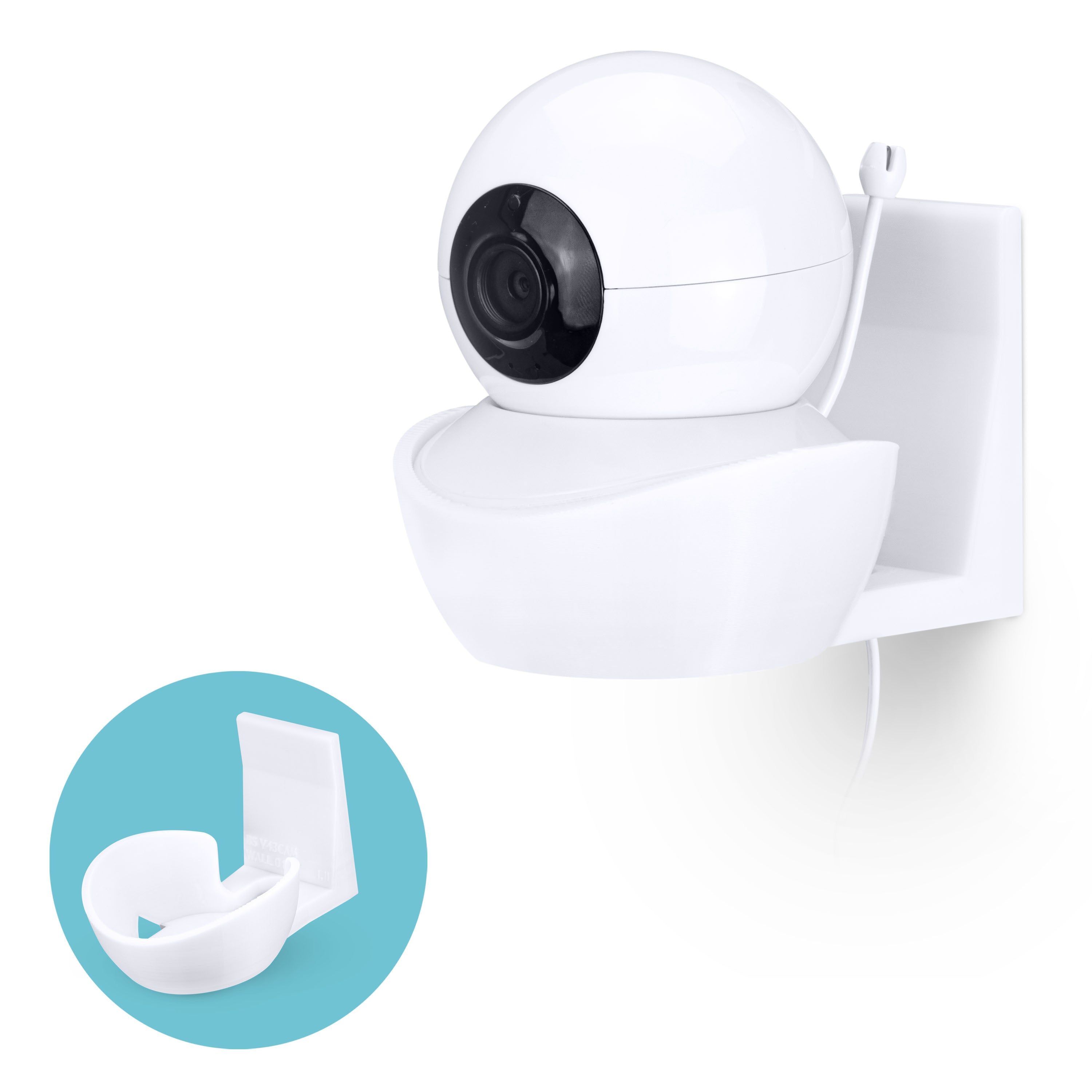 maxi-cosi baby monitor wall mount Wall Mount for BabySense V43 Baby Monitor Camera - Adhesive Holder, Ea