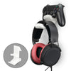 The Colossus - Suporte para fone de ouvido e controlador universal de jogos - Suporte adesivo, sem bagunça e sem parafusos