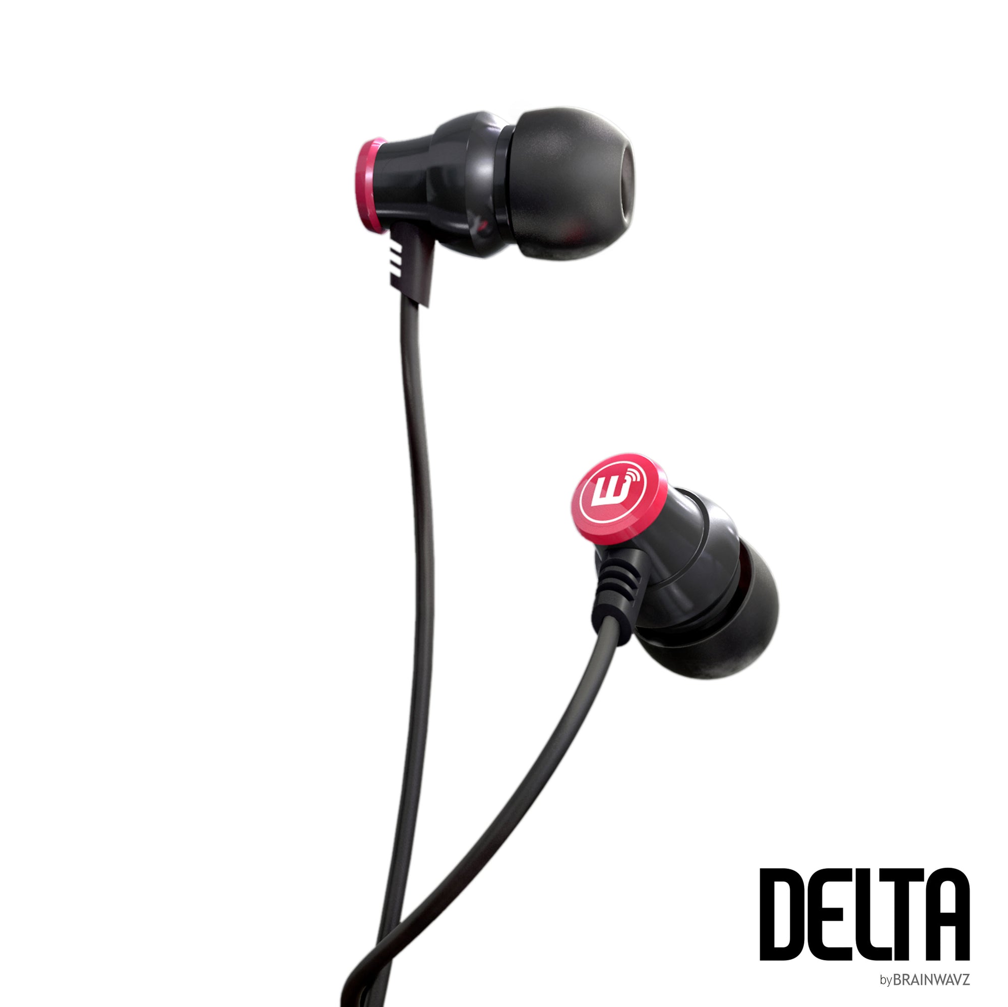 Wide Earphone Case Four Pack + Random Set of Earbuds - Bundle Deal