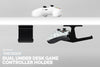 The Dock - Dual Under Desk Game Controller Hanger for Xbox, PS5/PS4, Universal Mount, No Mess &amp; Easy to Install