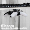 The Dock - Dual Under Desk Game Controller Hanger für Xbox, PS5/PS4, Universalhalterung, kein Durcheinander und einfach zu installieren