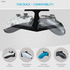 The Dock - Dual Under Desk Game Controller Hanger for Xbox, PS5/PS4, Universal Mount, No Mess &amp; Easy to Install