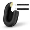 SONY MDR-7506 SHEEPSKIN Almohadillas premium de repuesto de cuero, también adecuadas para auriculares V6, CD900ST