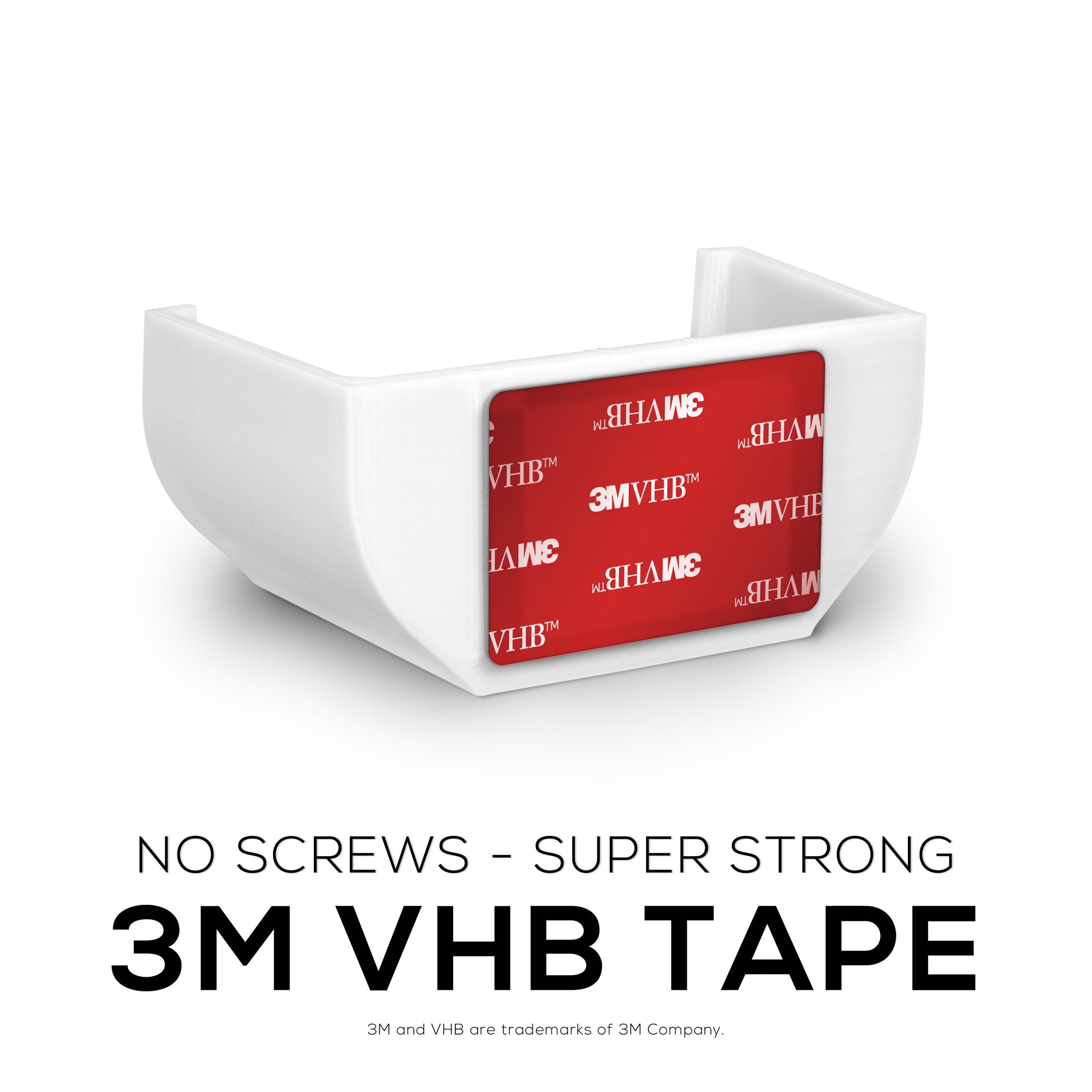 Eero Mesh WIFI Wall Mount Holder (02) - Easy To Install, No Screws and Mess (Not Compatible with Eero 6/Pro/Pro 6/Beacon)