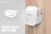 Eero Mesh WIFI Wall Mount Holder (02) - Easy To Install, No Screws and Mess (Not Compatible with Eero 6/Pro/Pro 6/Beacon)