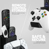 象-ゲームコントローラーとTVリモコンのウォールマウントホルダー、接着剤とねじ込み式、Xbox ONE PS5 PS4PCゲームパッドのユニバーサルデザイン