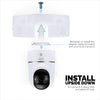 Hoekwandmontage Eufy T8410X (IndoorCam E220 / S220), zelfklevende beugel voor beveiligingscamerahouder, vermindert blinde vlekken en rommel, zelfklevende en inschroefbare montage