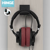 Hinge - Foldable Wall Mounted Headphone Hanger Holder Stand