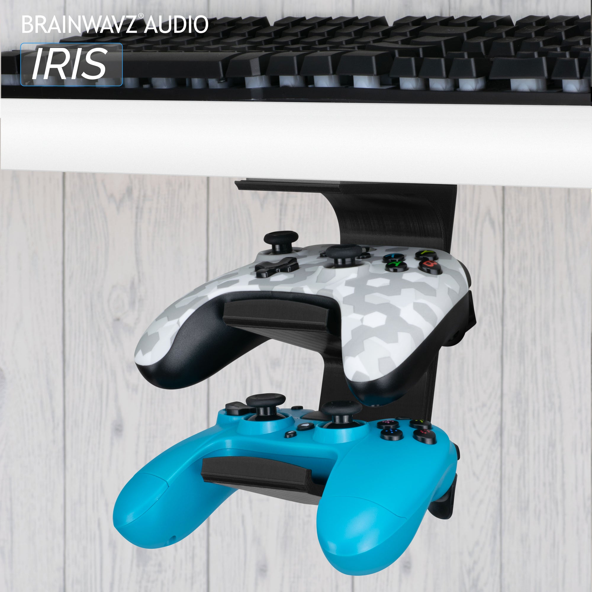 The Iris - Under Desk Dual Universal Controller Mount