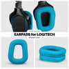 Logitech G430 G35 G930 F450 protetores auriculares de substituição - materiais premium atualizados