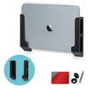Laptophouder voor wandmontage met lijm en schroef, 1.2"/31 mm, voor Macbooks, Surface, Keyboards, Switch, Tablets & More