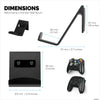 Metalen Controller Houder Stand Muurbevestiging voor Xbox, PS5, PS4, PC & Meer Gaming Accessoires, Lijm & Schroef Universal Fit