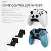 Suporte para controlador de metal suporte de parede para Xbox, PS5, PS4, PC e mais acessórios para jogos, adesivo e parafuso de ajuste universal
