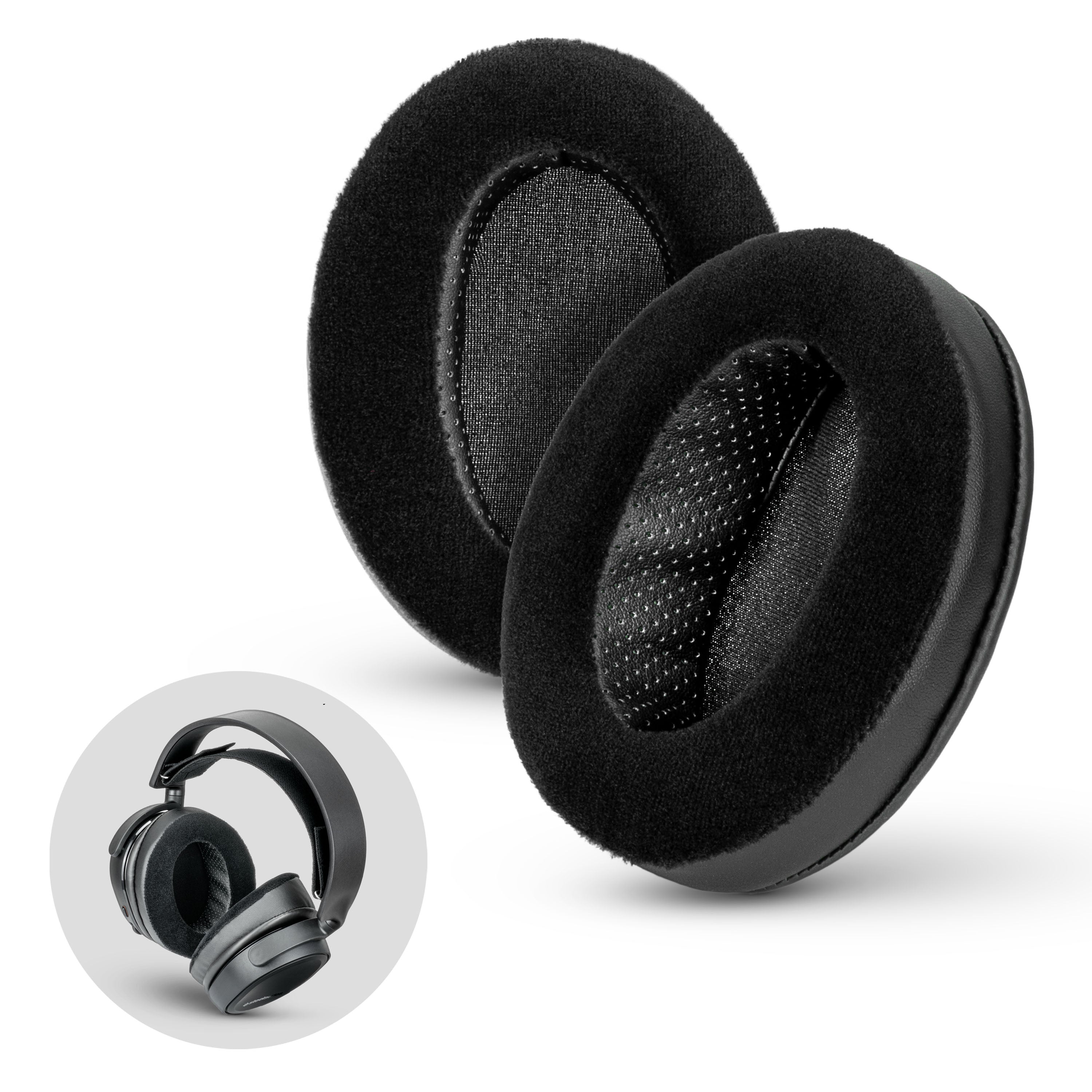 Brainwavz Hybrid Angled Oval Headphone Earpads - Thumbnail 3