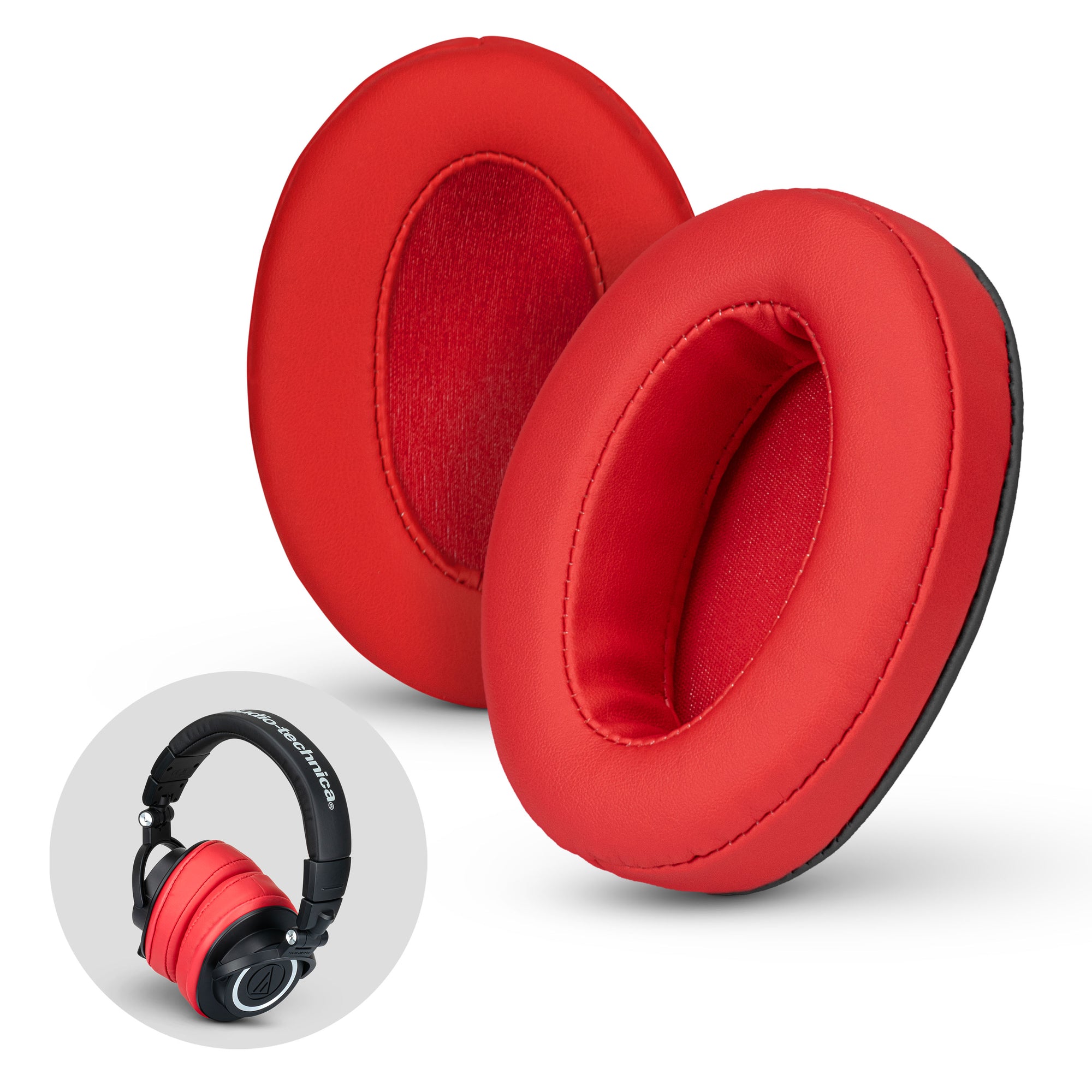 burton red snowboard helmet audex audio earpads kit Angled Replacement Earpads for ATH M50X, SteelSeries, HyperX & Many More with Memory Foam