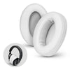 <transcy> Protetores de ouvido de espuma de memória para fones de ouvido - Oval - Couro PU angulado </transcy>