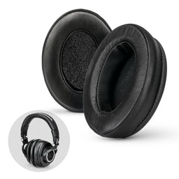 Headphone Memory Foam Earpads - Oval - Sheepskin Leather - image 1
