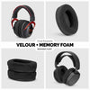 &lt;transcy&gt;Kopfhörer Memory Foam Earpads - Oval - Velour (verschiedene Farben)&lt;/transcy&gt;