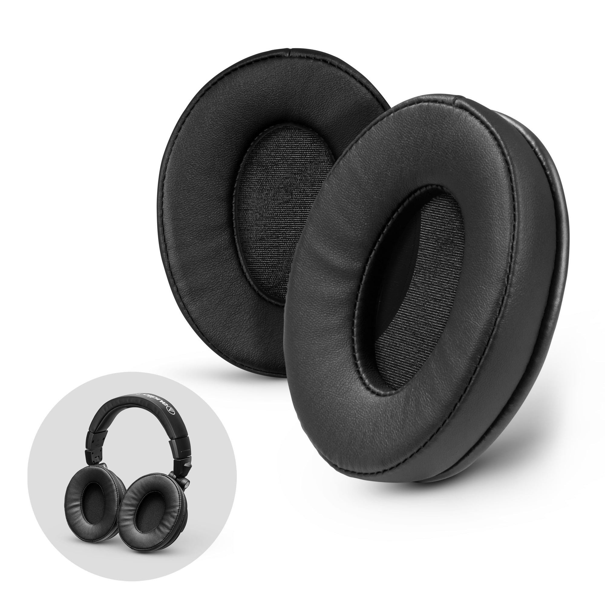 ProStock ATH M50X & M Series Replacement Earpads - Custom Designed Shape with Memory Foam - PU