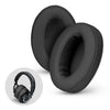 &lt;transcy&gt;Protetores de ouvido de espuma de memória para fones de ouvido - Oval - Couro PU angulado&lt;/transcy&gt;