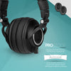 ProStock ATH M50X 和 M 系列替换耳垫 - 定制设计形状，带记忆海绵 - 穿孔