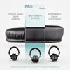 כריות אוזניים להחלפה מסדרת ProStock ATH M50X & M - צורה בעיצוב מותאם אישית עם קצף זיכרון - PU