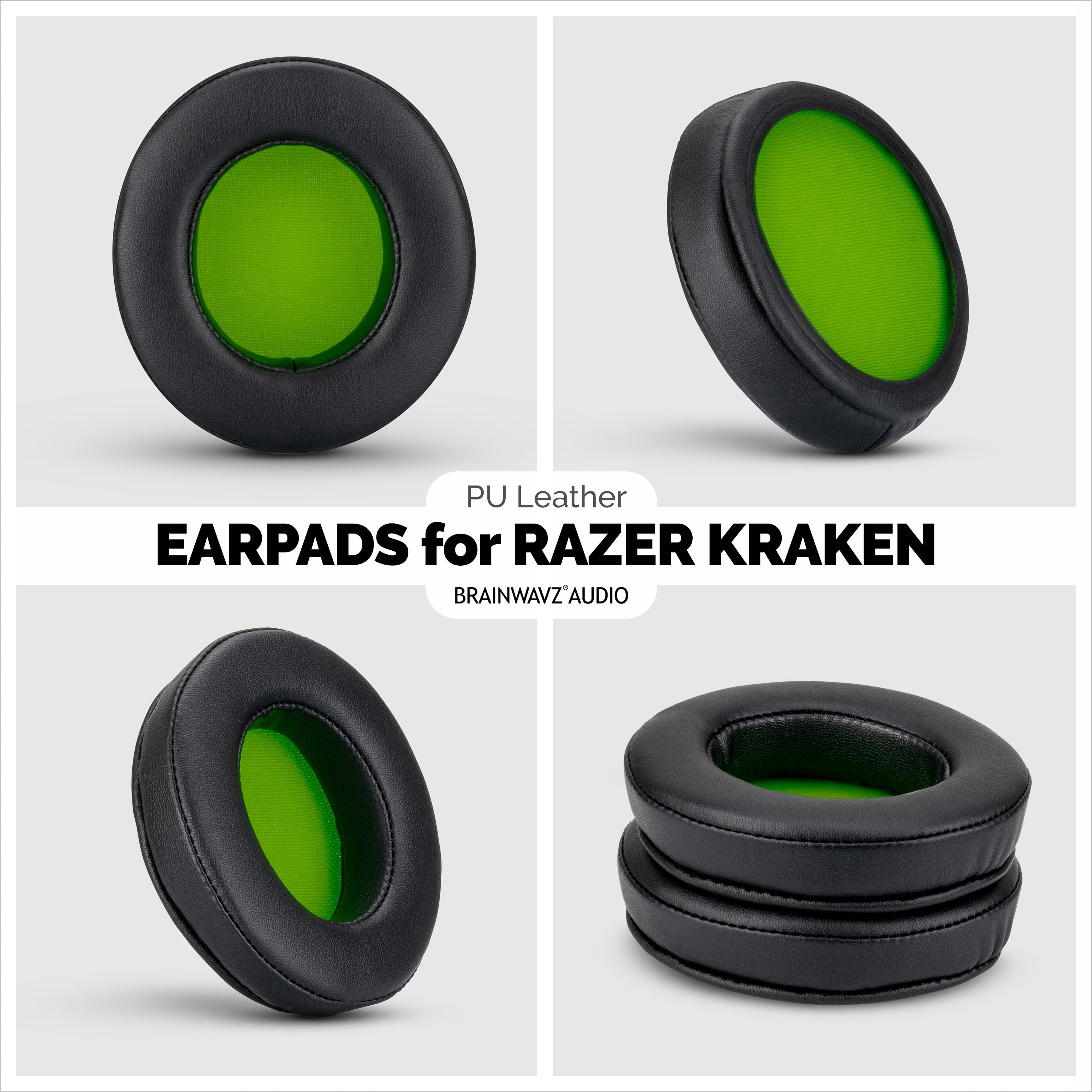 Razer Kraken Replacement Upgraded Premium Earpads - Brainwavz Audio