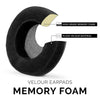 Kopfhörer Memory Foam Ohrpolster - XL Größe - Velours