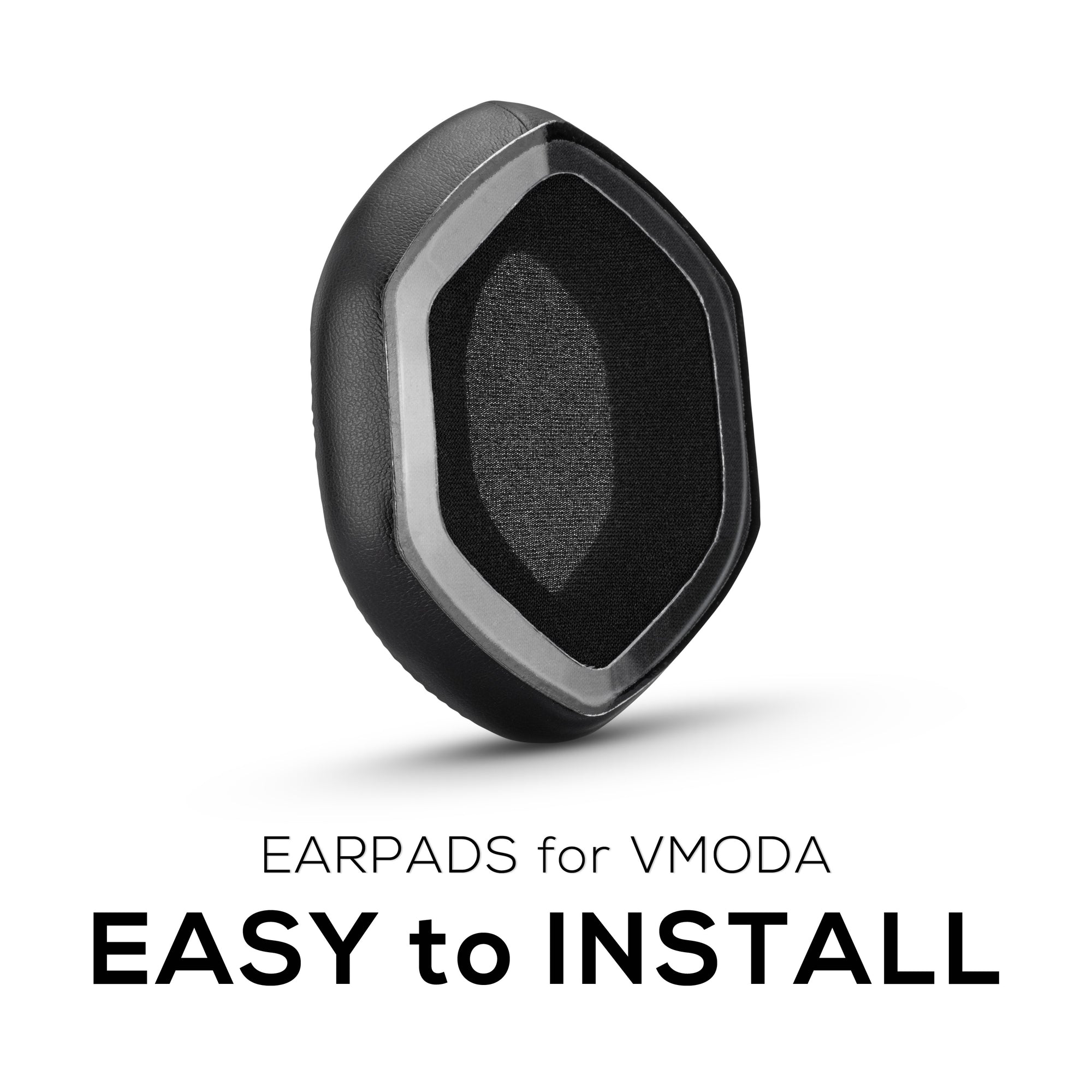 Replacement pu leather earpads for use on v-moda Crossfade 2 Wireless, Crossfade Wireless, Crossfade M-100, Crossfade LP2, Crossfade LP headphone models