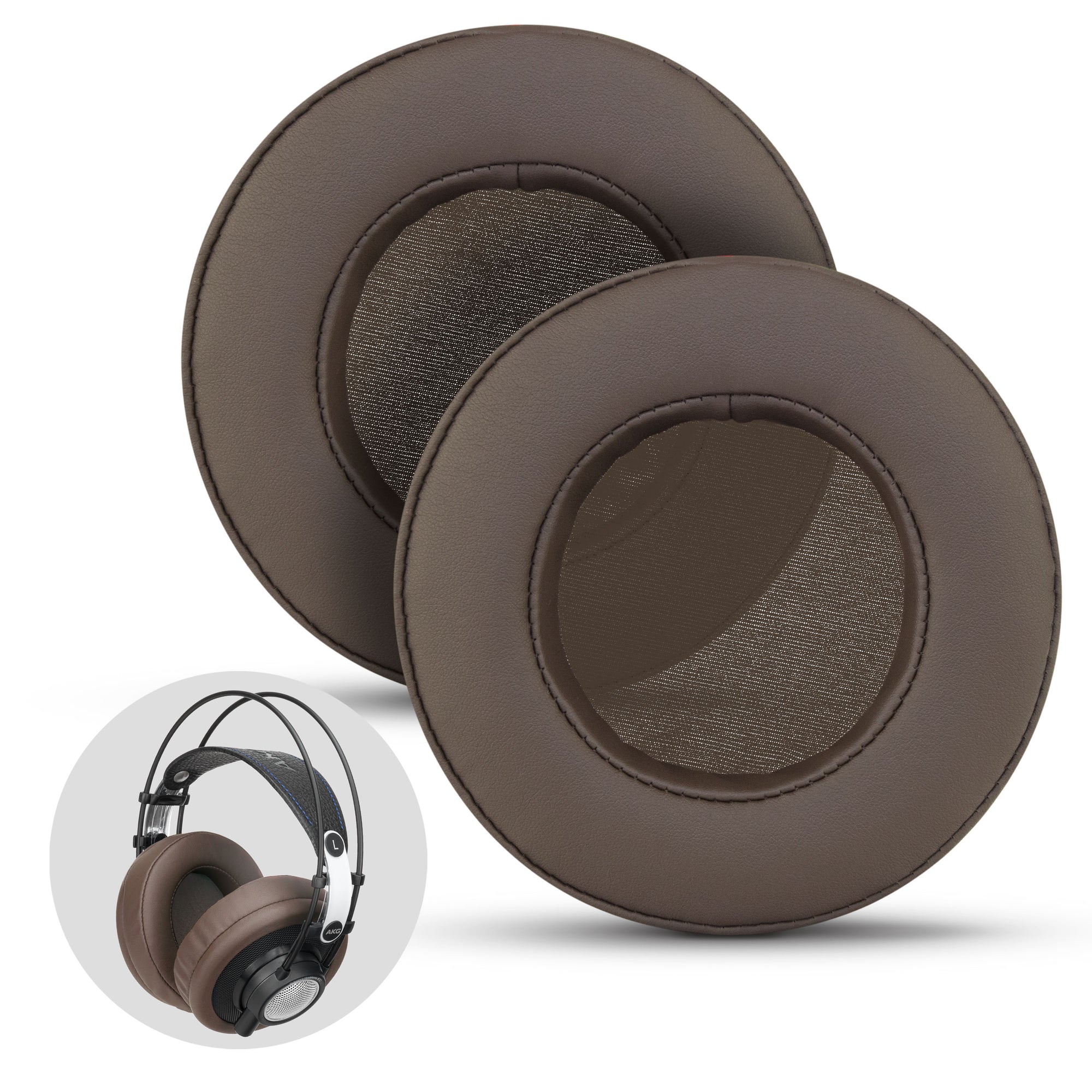 &lt;transcy&gt;Auricolari in memory foam per cuffie - Taglia XL - Pelle PU (vari colori)&lt;/transcy&gt;