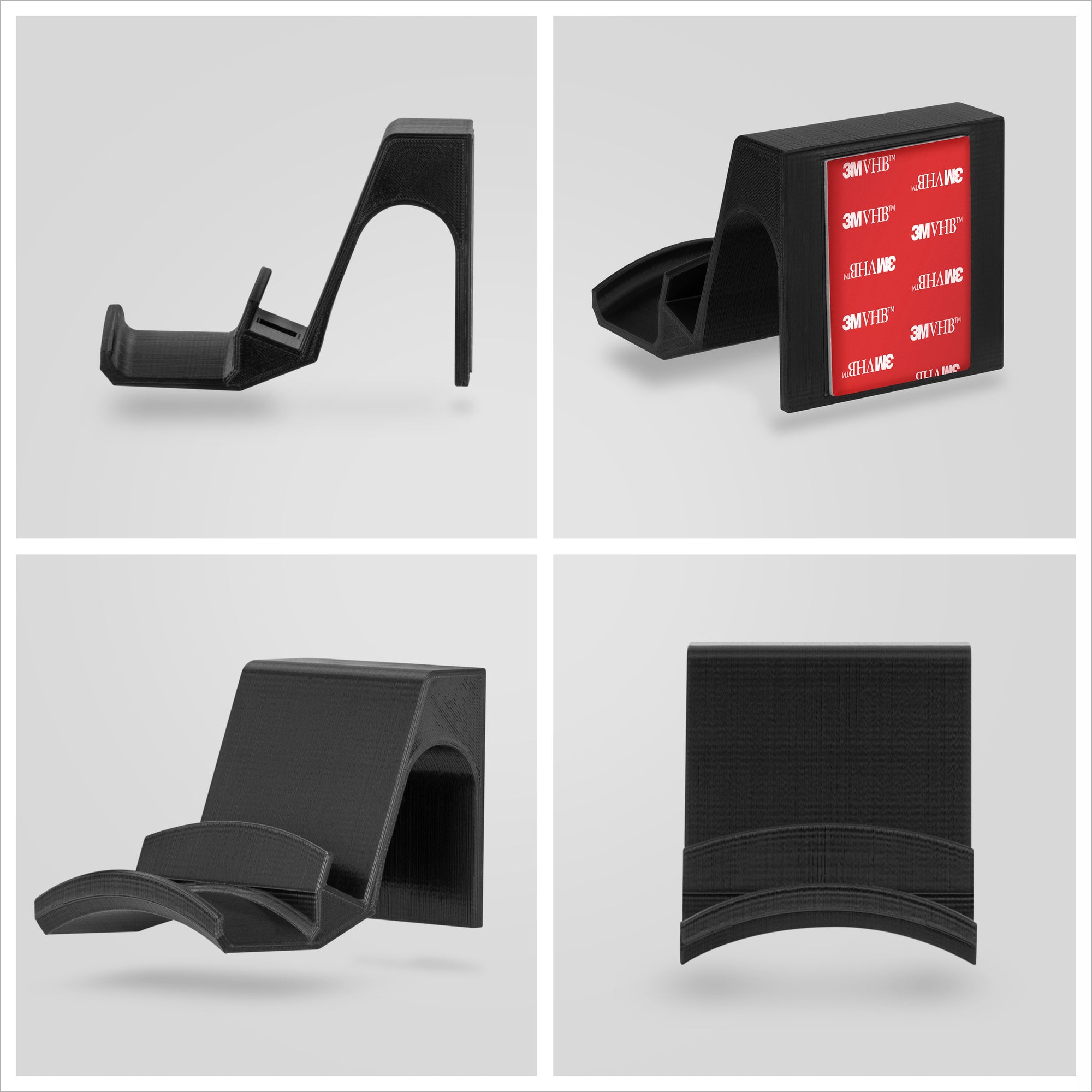 The Perch - Tablet / Phone Mount &amp; Headphone Hanger - iPhone, iPad &amp; Most Android Devices