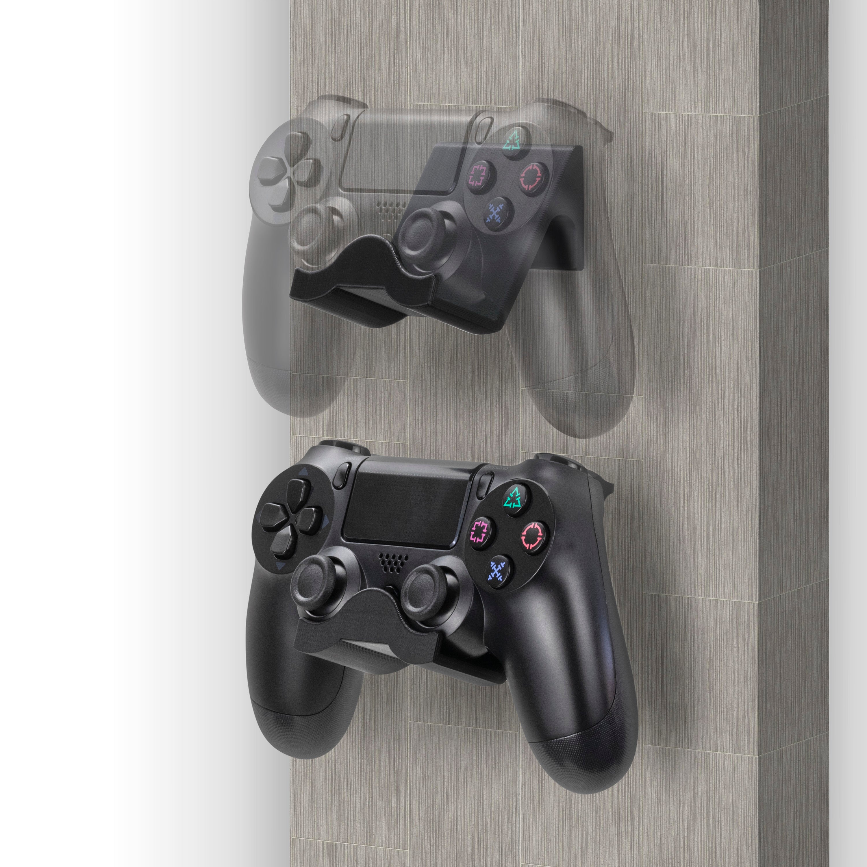 ps4 controller aufbewahrung Game Controller Wall Hanger for Playstation PS4 Stand Mount Holder (2 Pack) - Dualshock Gamepad Accessories
