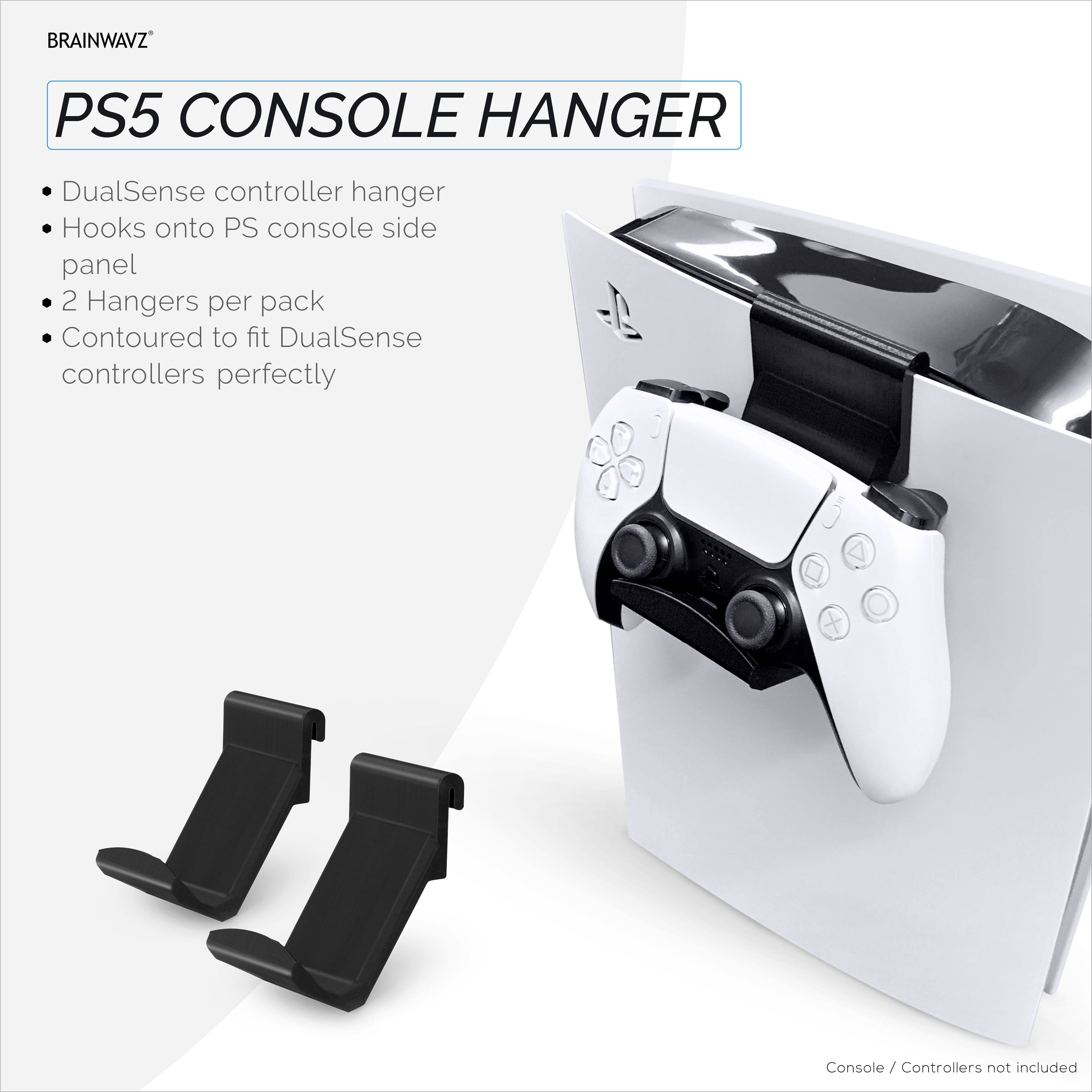 RED Sony Play Station 5 PS5 console wall mount, stand, bracket