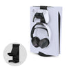 PS5 Game Controller & Kopfhöreraufhänger Konsolenhalterung für PlayStation PS5 DualSense Gamepad, Hook-On Hanger Bracket
