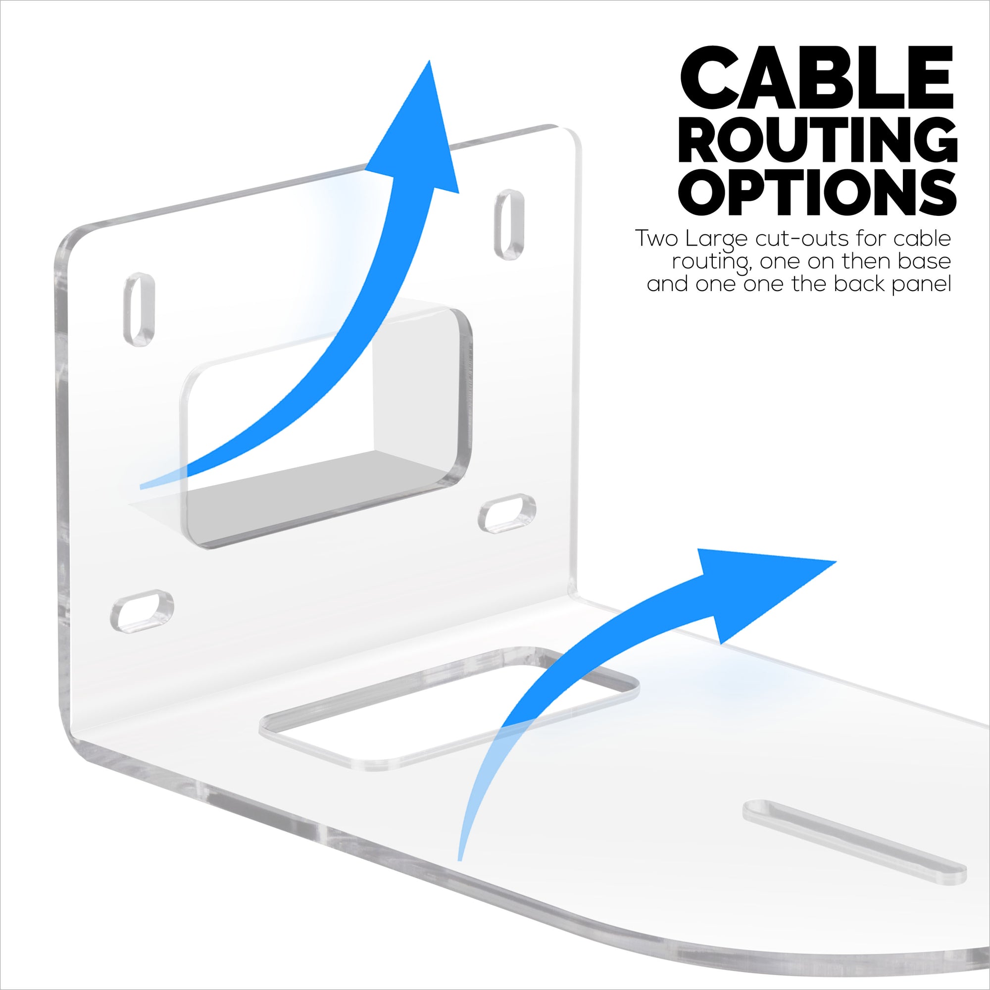 Universal PTZ Camera Wall Mount Bracket, Universal, Suitable for HuddleCam, PTZOptics, AVIPAS, Lumens Camera &amp; More