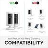 Suporte de adesivo para câmera interna em anel (2 unidades), fácil de instalar, sem parafusos ou furos (WH02)