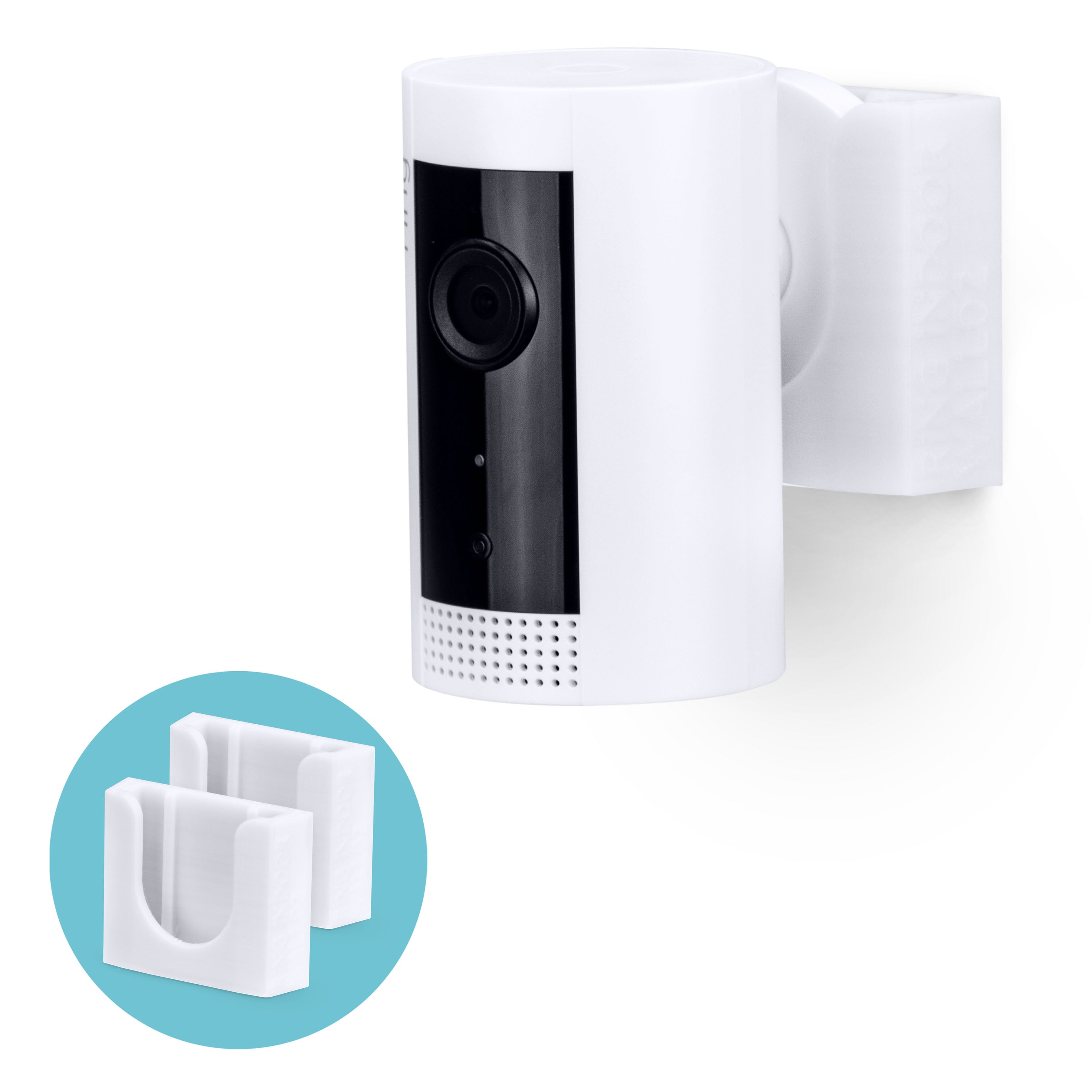 Ring Indoor Camera Wall Mount (2 Pack) Adhesive Holder, Easy to Instal ...