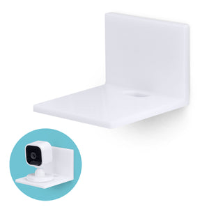3.5” Small Floating Shelf Speaker & Camera Stand, Self Adhesive, No Sc -  Brainwavz Audio