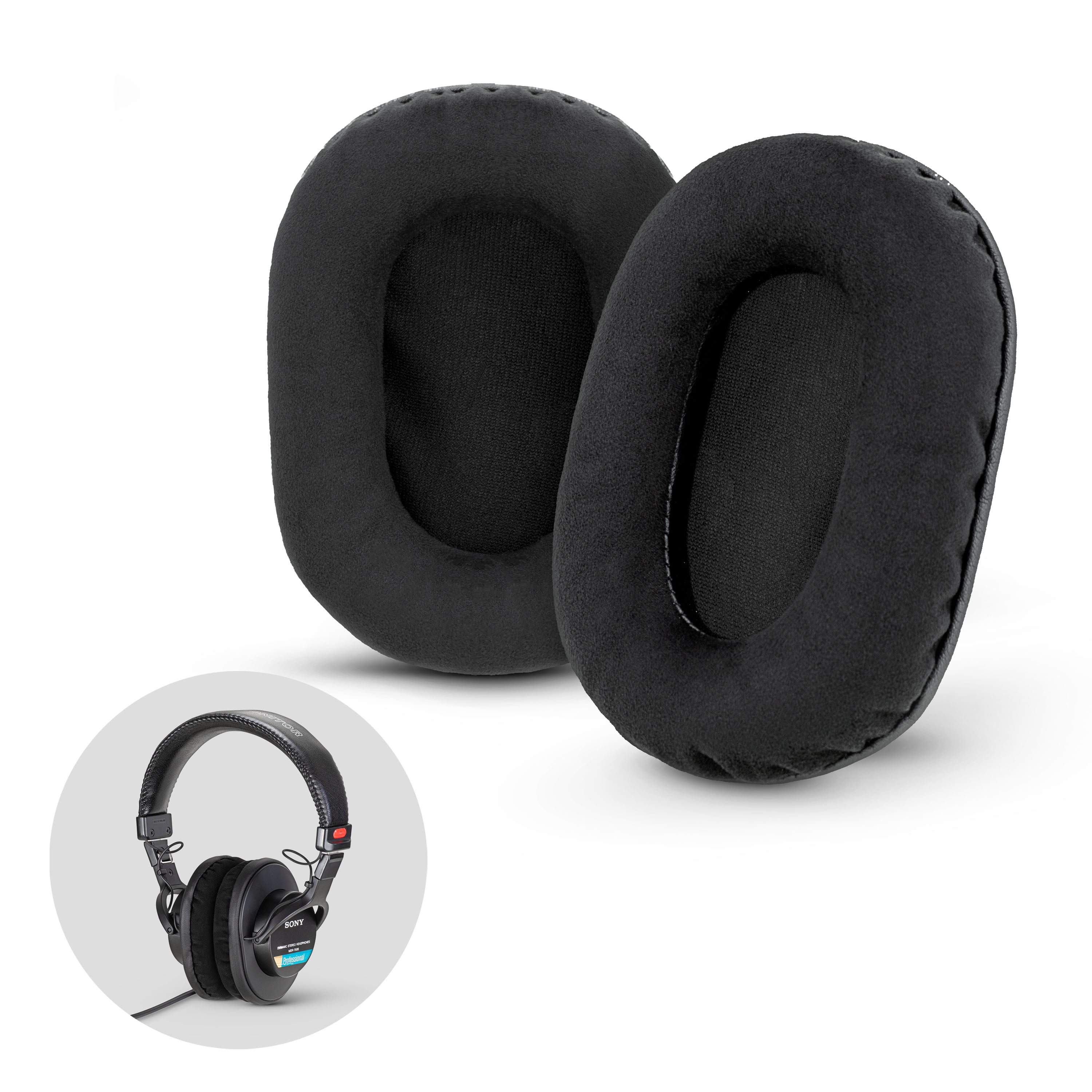 SONY MDR-7506 Replacement Premium Earpads Micro Suede