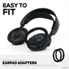 適用於 Steelseries Arctis Nova Pro 無線遊戲耳機的耳墊適配環 - 適用於 Brainwavz Oval、ProStock 和 SteelSeries 耳墊