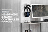 Der Storio - Gamecontroller & Kopfhörer-Wandaufhänger - Universelle Klebehalterung, keine Schrauben oder Unordnung