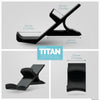Titan - Soporte de escritorio para auriculares y controlador de juegos - Xbox, PS5 / PS4, soporte universal para gamepad para PC, sin tornillos ni desorden