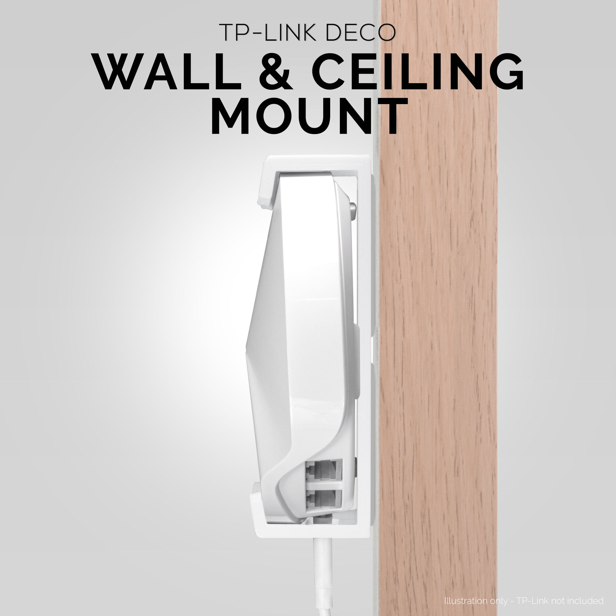 TP-Link Deco M5 &amp; P7 Wall &amp; Ceiling Mount Adhesive Bracket, Easy to Install