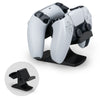 Soporte de escritorio para controlador de juego dual - Diseño universal para Xbox ONE, PS5, PS4, PC, Steelseries, Steam y más
