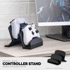 Suporte de exibição de controlador de jogo de desktop duplo - design universal para Xbox One, Ps5, Ps4, PC, Steelseries, Steam e mais - UGDS-06
