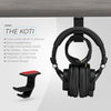 Koti - Suporte para fone de ouvido sob a mesa com armazenamento de cabos
