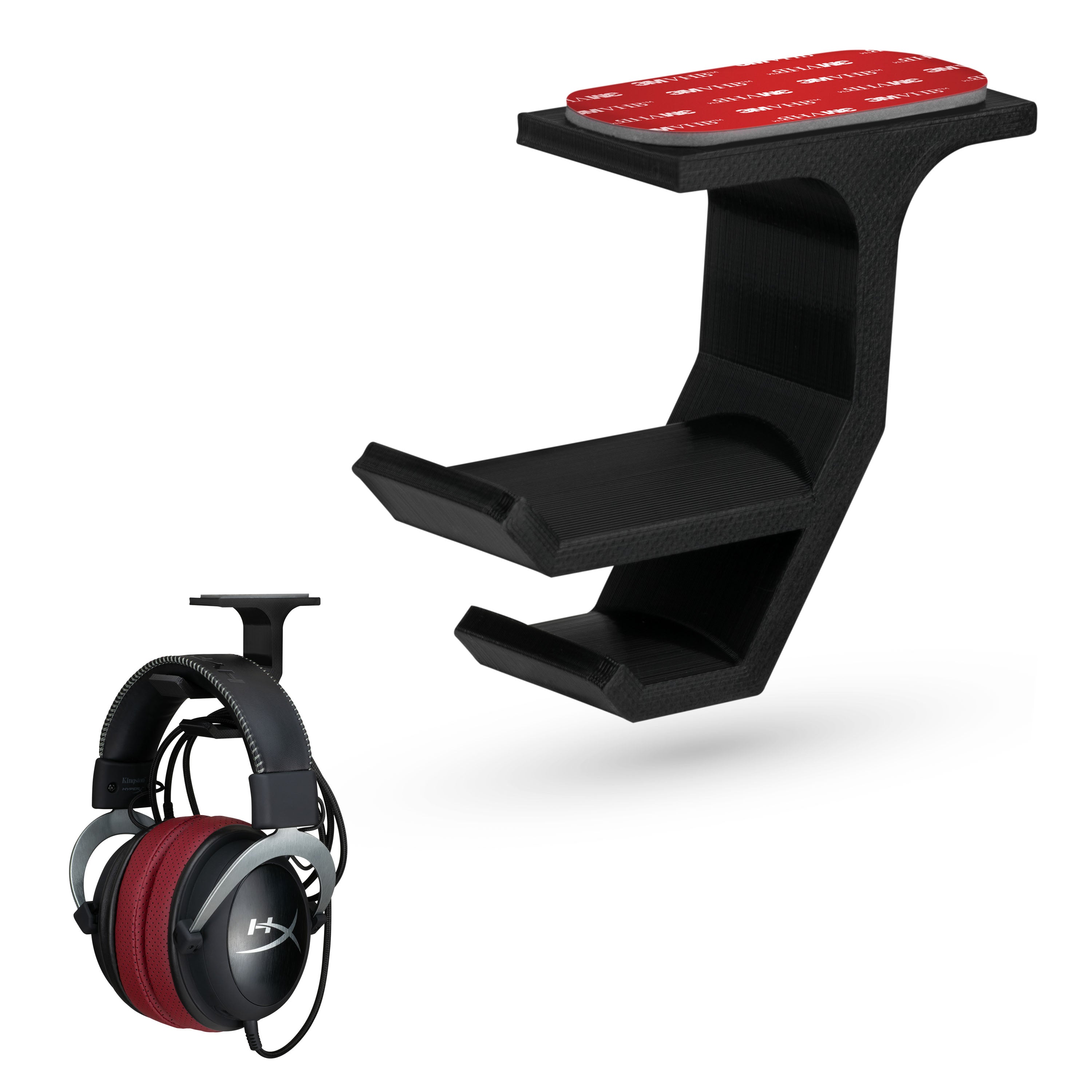 Koti Under Desk Headphone Hanger Holder With Cable Storage